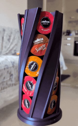 Spiral capsule holder - Lavazza A Modo Mio 02