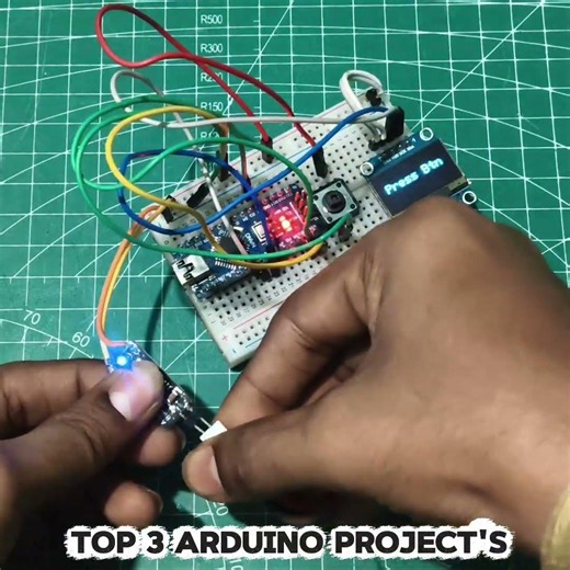 Top 3 Arduino project's | Beginners friendly projects #youtubeshorts #shorts