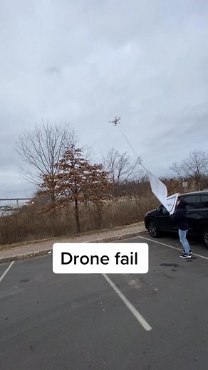 Drone crash 🛸👀 #drone #phantom #crash #fail #gonewrong #verymuchadequate #dji #banner #flight #dronefail #foru #fyp