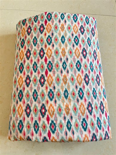 White and Multi Ikat Print Fabric , Cotton Fabric, Sustainable Fashion, 100% Cotton, Sewing Fabric, Dress Material by Yard - Etsy