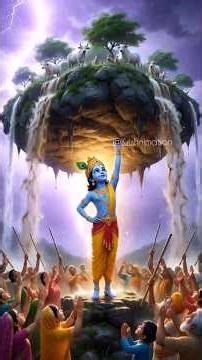 (Part-1) ठाकुर जी के गोवर्धन लीला @Bhaktipath #krishna #krishnalove #radha #radhekrishna