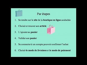 Les achats en ligne