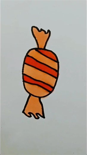 draw sweet candy #art #funflow #shortvideo #shortvideo #drawing