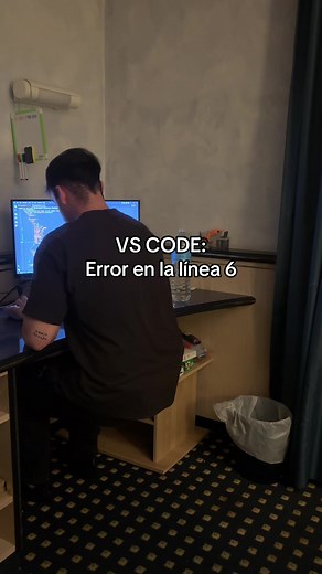 es el evento canónico de todo programador #programacion #vscode #software #ingenieria #junior