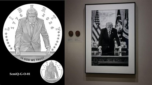 Trump gold coin for US 250th anniversary sparks row: Is this legal?