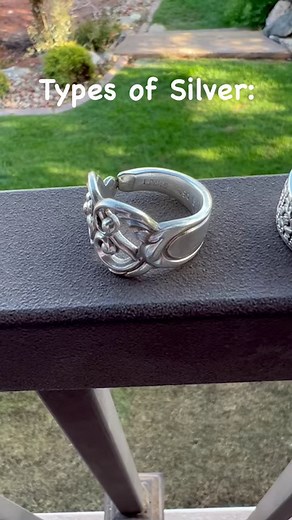 5.1K views · 68 reactions | What type of silver? #EPNS = ElectroPlated Nickle Silver. #silverplated = brass alloy plated with sterling silver. #sterlingsilver = .925 or 92.5% silver all the way through #spoonrings #spoonring #lovealways #silverwarecreations #nicklesilver | Love Always - Spoon Rings | Facebook