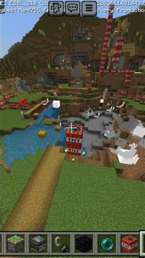 I DESTROYED a Minecraft Village... then REBUILT it! 🏗️ #shorts