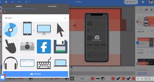 Aplicación para hacer videos animados | Online, rápido y fácil | Wideo