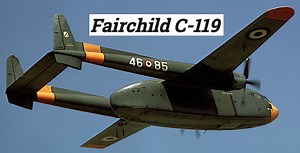 FAIRCHILD C-119 BOXCAR curiosando nel passato