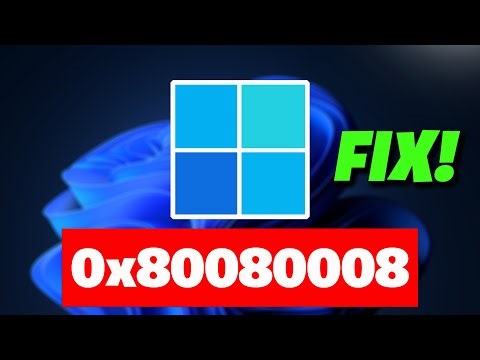 Windows 11 Update Error 0x80080008 There Were Some Problems Installing Updates FIX ✅