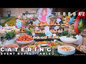 🥂 wedding Appetizer Buffet Table Ideas #133 CATERING Decoration Ideas