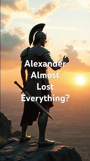 The Shocking Betrayal That Almost Ended Alexander the Great! #alexanderthegreat