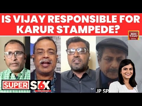 Panel Debates Responsibility for Karur Stampede After CBI Questions Organiser | India Today