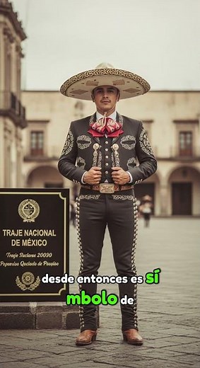 The charro suit was declared national attire