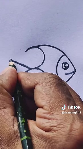 Easy Fish Drawing Tutorial for Beginners