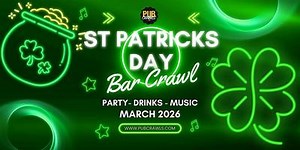 Atlanta St. Patrick’s Day Weekend Bar Crawl 2026