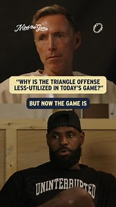 The triangle offense isn’t as effective as it used to be, but it's still around in different ways. Watch the full episode now: youtu.be/RnyPoTwGp2A | Mind the Game