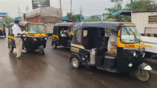 Navi Mumbai Traffic Police Penalise 1,575 Auto-Rickshaw Drivers In 3-Day Crackdown On Violations
