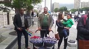 MP Mandla Mandela, his wife Rabia and their children arrive at Parliament ahead of the #SpringbokVictoryTour in Cape Town. Video: Jikelo Phandulwazi Phando/African News Agency (ANA) | IOL News