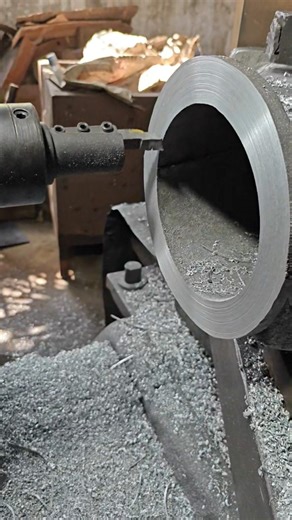 Perfect Wall Body Facing 🔥 Powerful Milling Machine Metal Cutting | Must Watch! 😱 #viral