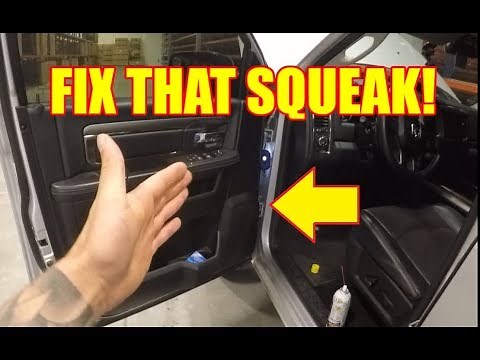 How to Stop Squeaking Doors on your 2009-2018 RAM Truck - TruckTalk #34