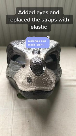 Dino Mask Making Tutorial - Part 1