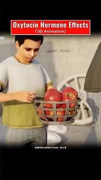 Oxytocin Hormone Effects 3d Animation by Professor of how #oxytocin #hormone #effect #3danimation