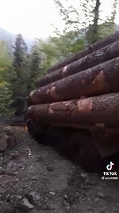 #Kamaz #6x6 #Logging #Truck #In #Georgia #Svaneti #Overloading | Урал Лесовоз