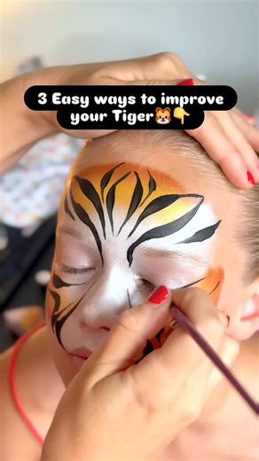Tiger Face Painting Tips for Beginners