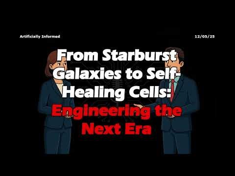From Starburst Galaxies to Self-Healing Cells: Engineering the Next Era | Artificially Informed