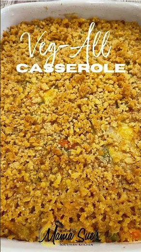 Easy and delicious dinner recipe! The best Veg All Casserole you will ever make for your family!