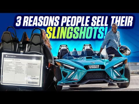 Here are 3 reasons why people are selling their slingshots.