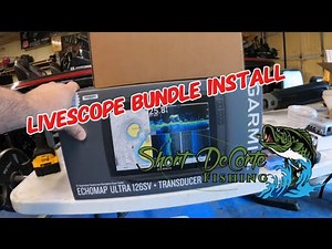 Garmin Livescope Bundle Installation Entire Process Step by Step Guide | DIY | Tutorial | fishing