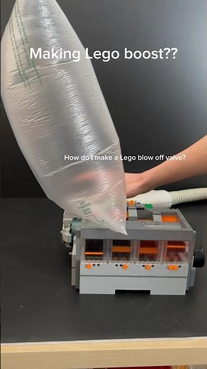 Making boost for my Lego engine #legoengine #lego #legotechnic #afol #boosted #turbo