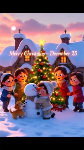 Magical Christmas🎄✨ Day | 3D Pixar-Style Animated Holiday Story #shorts
