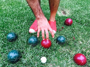 Bocce ball – A summer evening lawn game that is simple yet competitively addictive