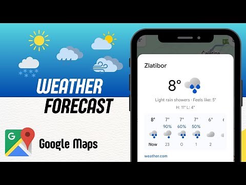 How to Check Weather for Places You Search in Google Maps | NEW FEATURE