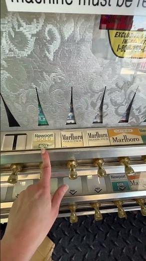 Is this the WORLDS LAST vintage cigarette vending machine?!?!?