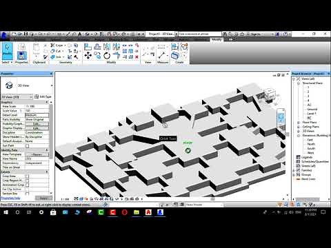 Revit 1 ( Full Project Drawing In Revit ) رسم مشروع بالكامل على برنامج الريفت