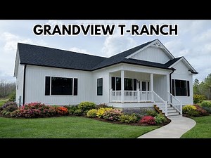 Grandview T-Ranch Modular Home Tour | Ranch Home Built in North Carolina
