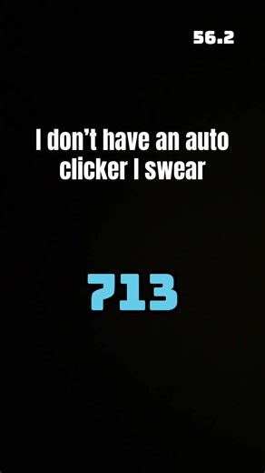I don’t have an auto clicker I swear 💀