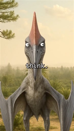 Quetzalcoatlus ! The terrifying prehistoric reptile.