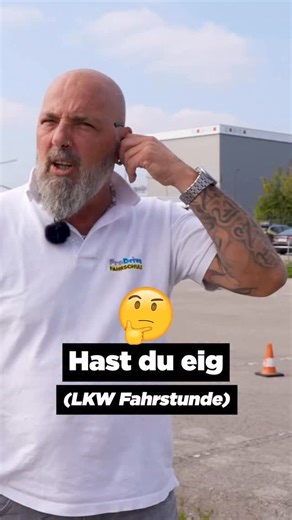 ProDrive Fahrschulen | Hansi ist schon nervös wenn er an E zu C denkt 😅🚛 #prodrive #fahrschule | Instagram
