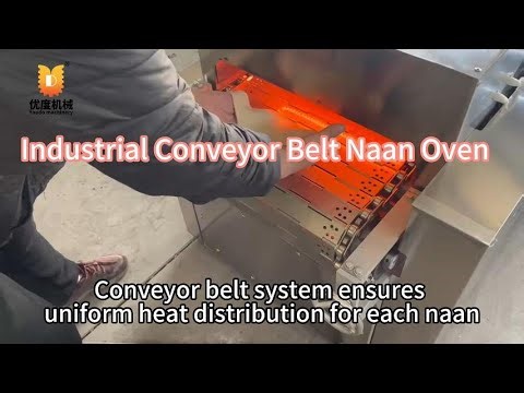 Industrial Conveyor Belt Naan Oven#foodprocessing #machine #business #factory #factoryproducts