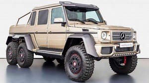 Mercedes-Benx G 63 AMG 6x6: una bestia todoterreno a la venta por un millón de euros
