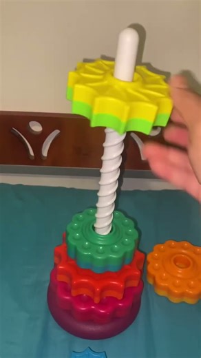 Spinning circle rainbow color asmr😍1