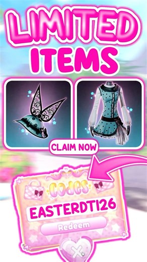 NEW LIMITED SET IN DRESS TO IMPRESS EASTER UPDATE!! #dresstoimpress #dti #roblox #codes #dtiupdate