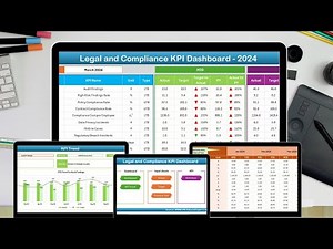 Legal and Compliance KPI Dashboard in Excel