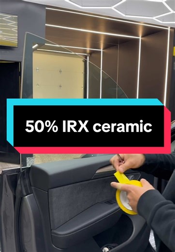 Tesla Model Y ASMR: 50% IRX Ceramic Window Tinting