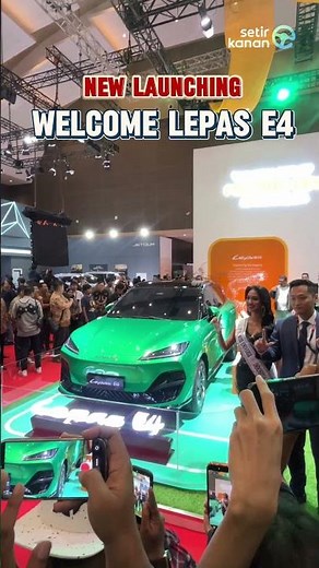 Indonesia's First Look at the Game-Changing LEPAS E4 #IIMS2026 #lepasL4 #lepas